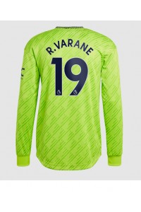 Manchester United Raphael Varane #19 Voetbaltruitje 3e tenue 2022-23 Lange Mouw